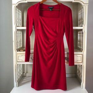 Ralph Lauren red dress